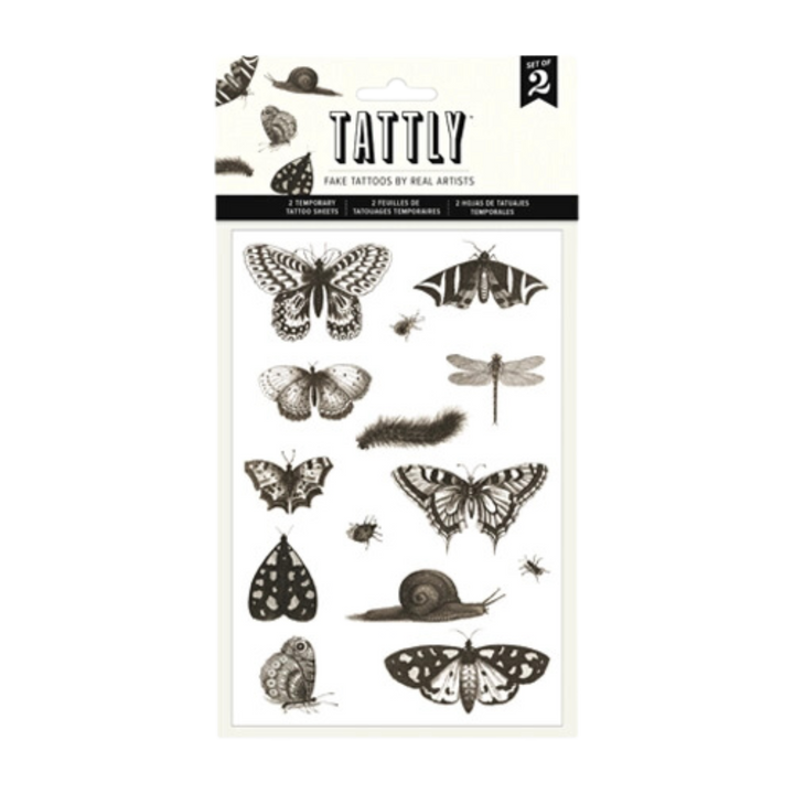 Nga Insects Tattoo Sheet