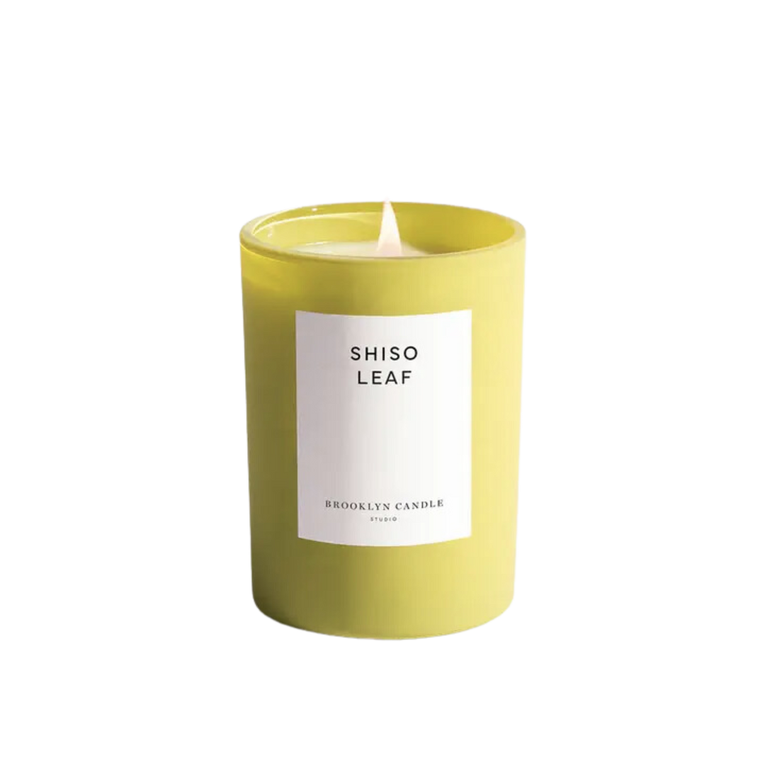 Shiso Leaf Candle