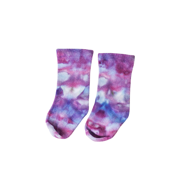 Ice-Dyed Bamboo Baby Socks