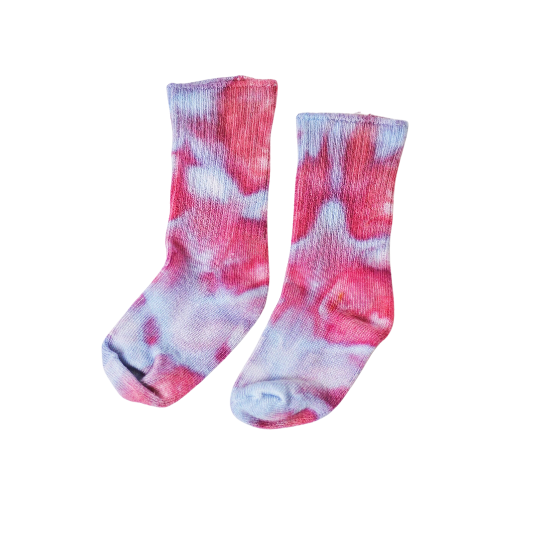 Ice-Dyed Bamboo Kid Socks