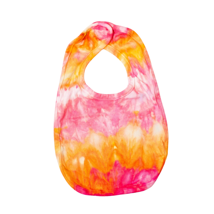 Ice-Dyed Baby Bibs