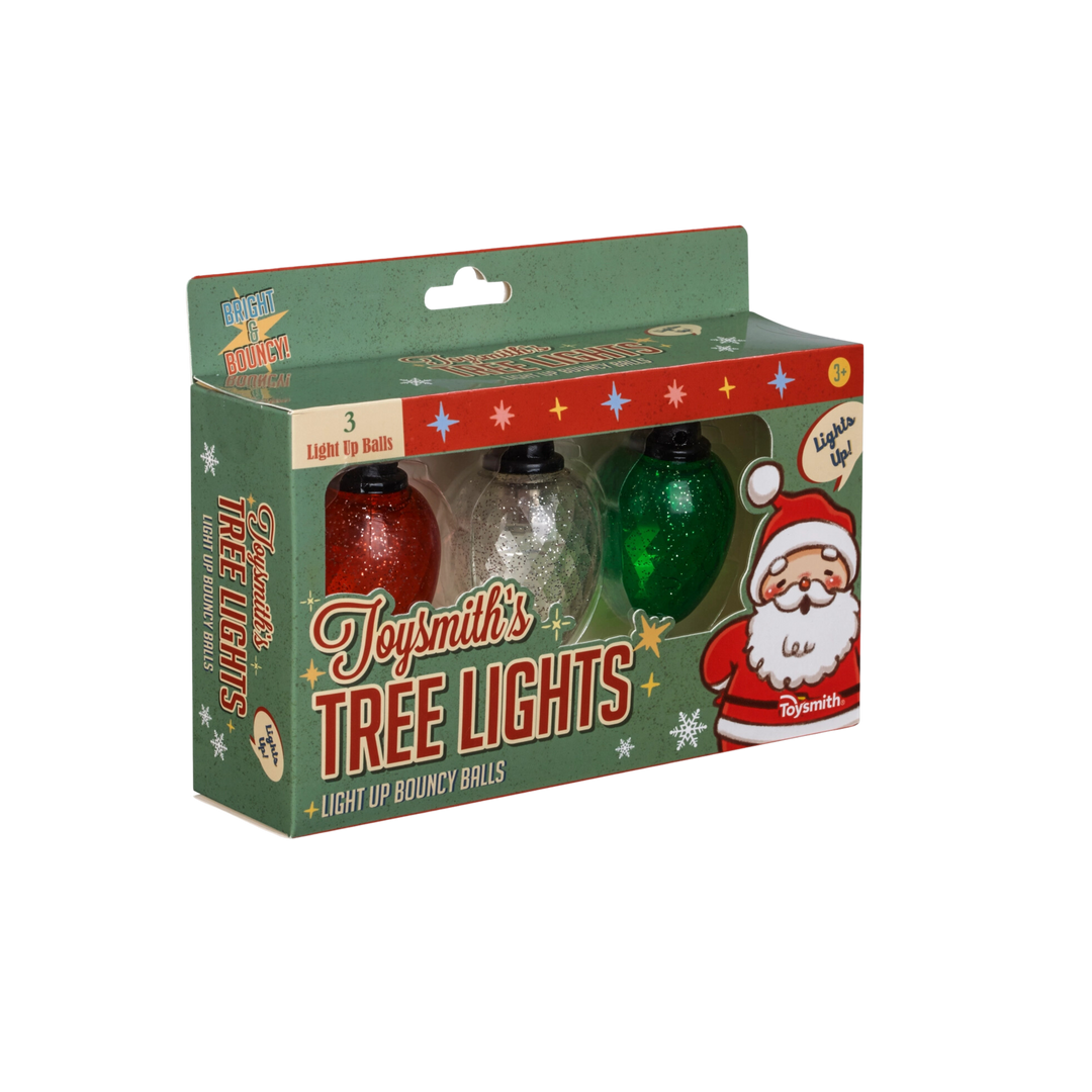 Holiday Light Up Bouncy Balls