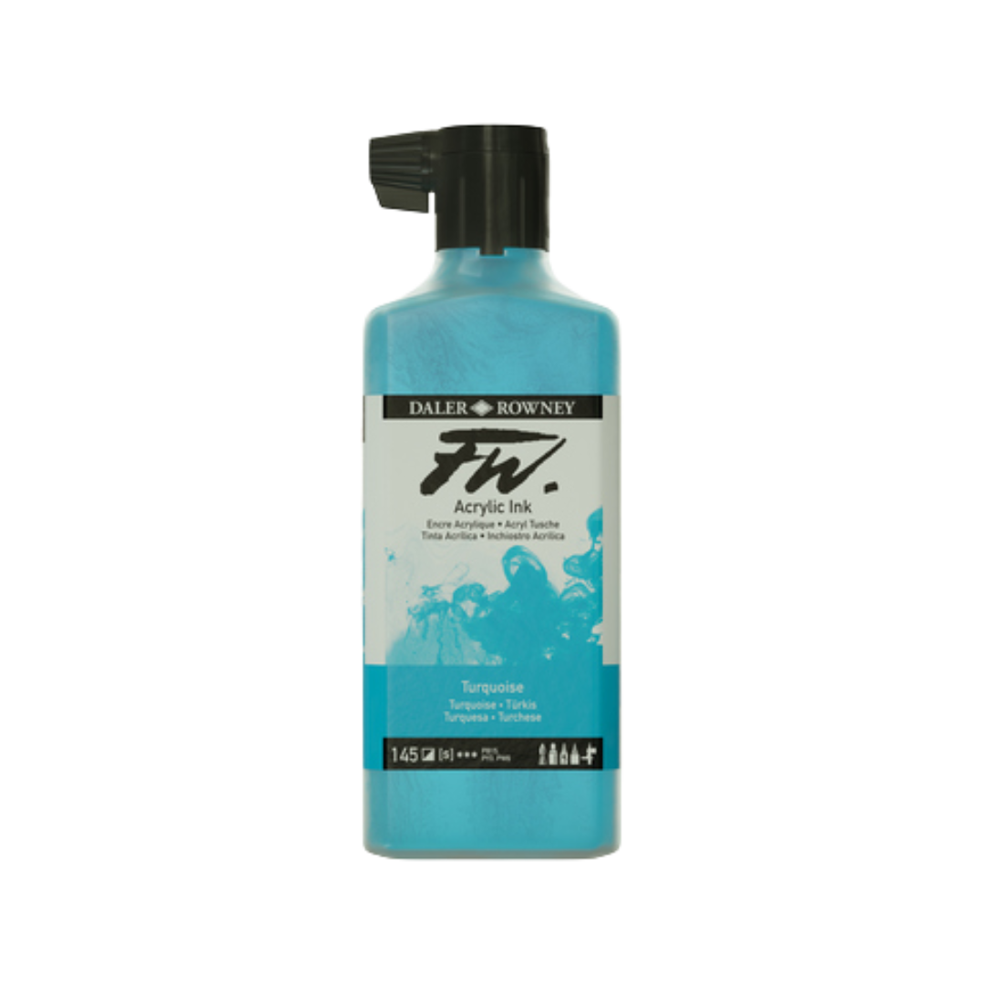FW Liquid Acrylic Ink 6oz - Turquoise
