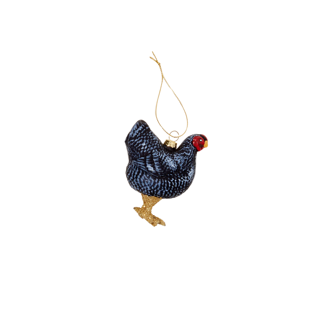 Farmhouse Hen Ornament