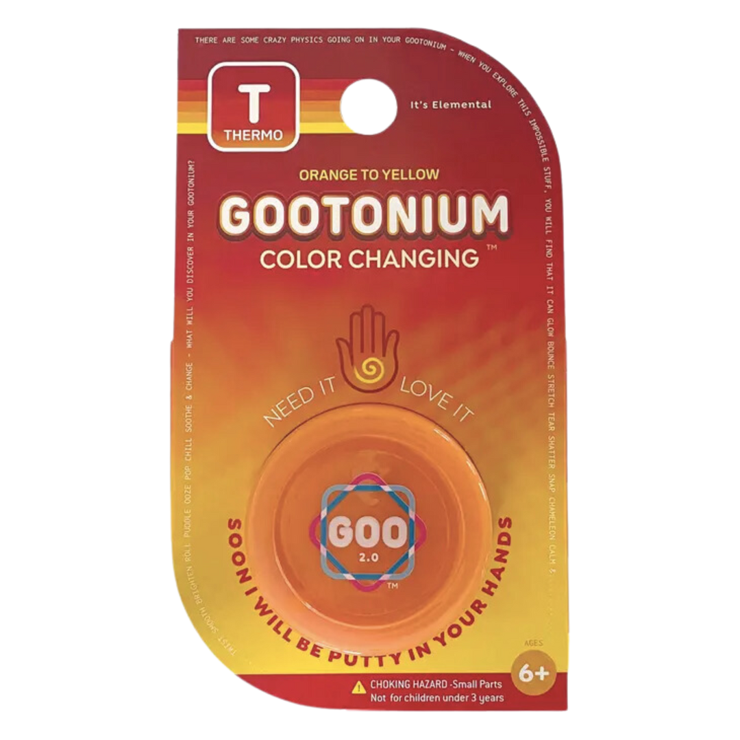 Gootonium: Thermochromic Orange Putty