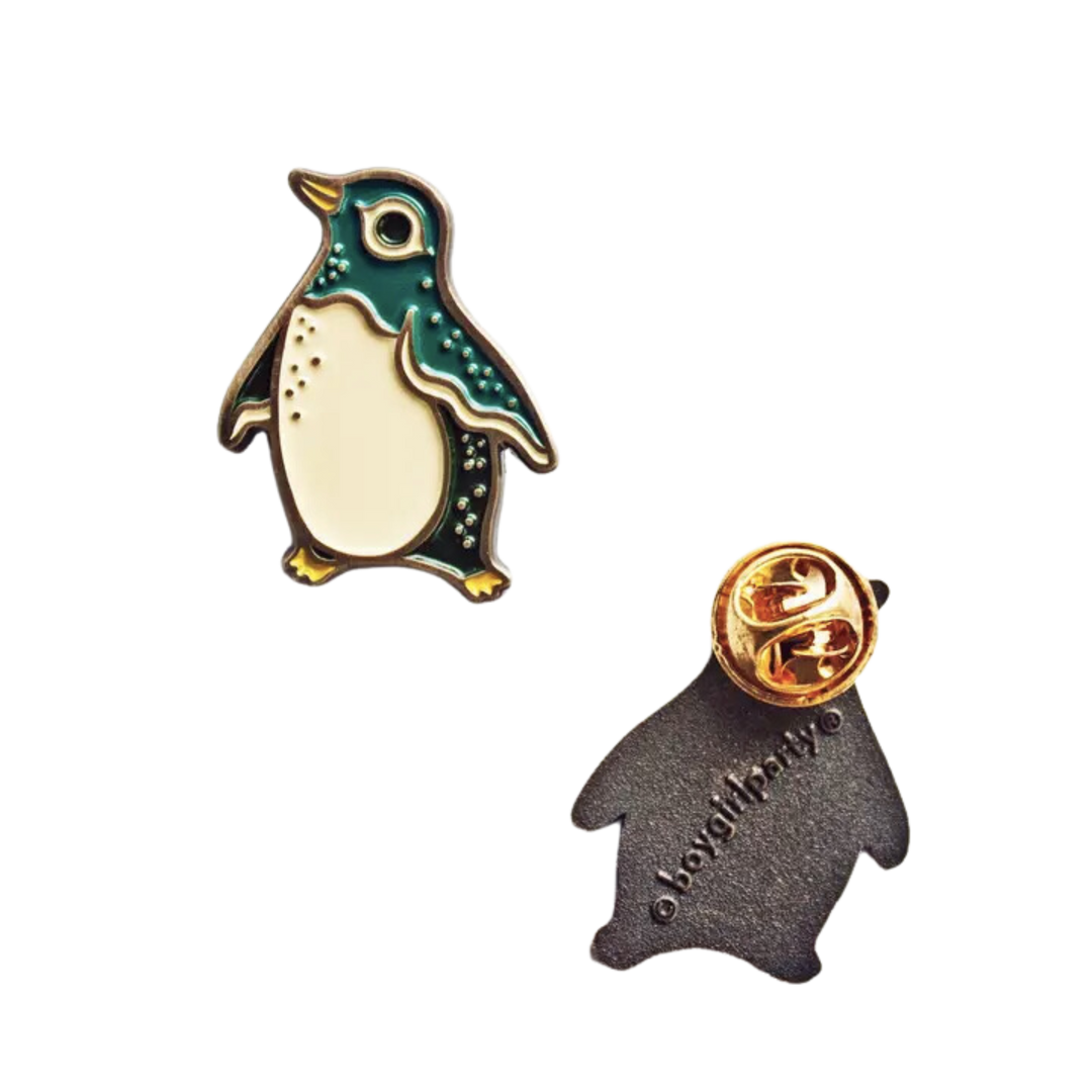 Penguin Enamel Pin Brooch – Aquarium Zoo Animal Lover Gift