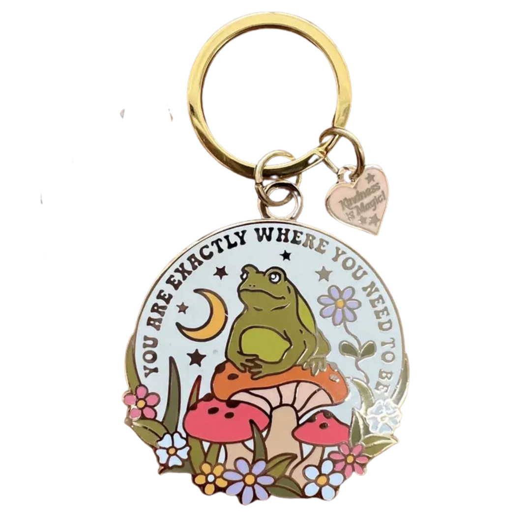 You are Exactly Where You Need to Be Keychain