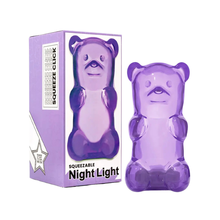 Gummybear Nightlights – Squeezable Fun