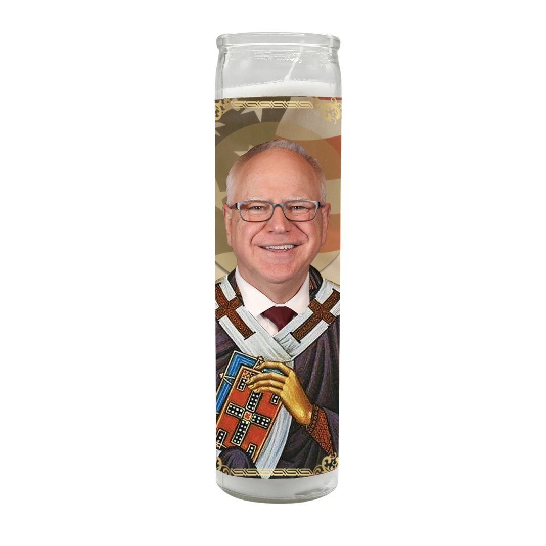 Saint Tim Candle