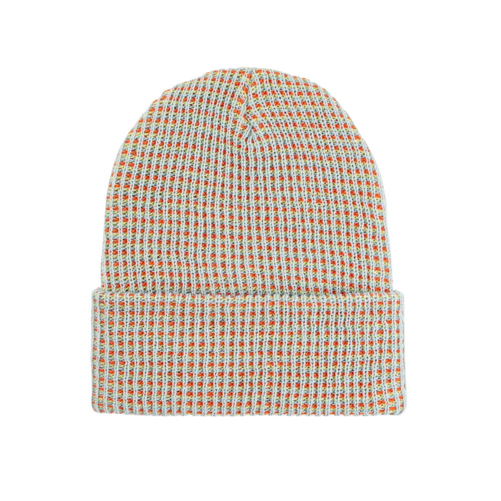 Simple Grid Knit Beanie