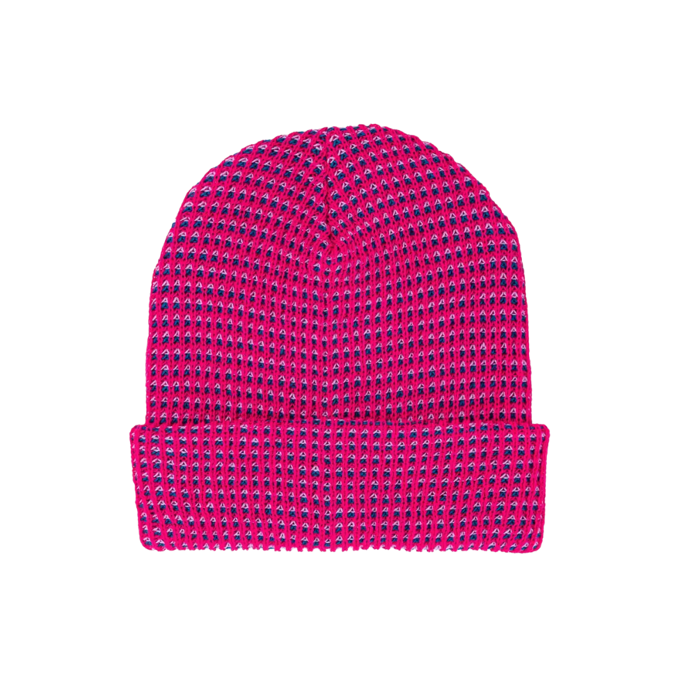Simple Grid Knit Beanie