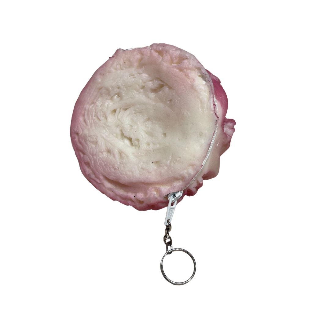Purple Cabbage Coin Purse