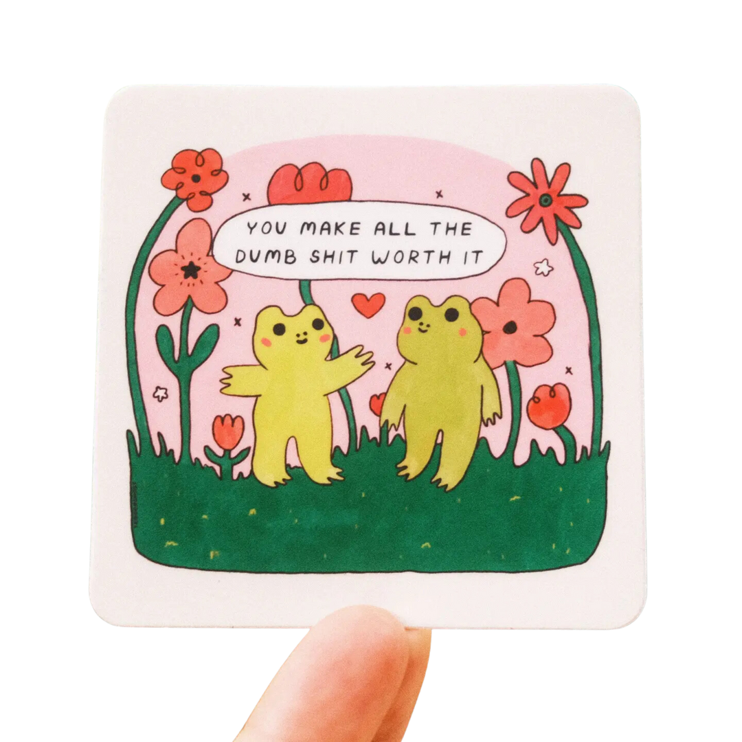 Frog Friends Sticker