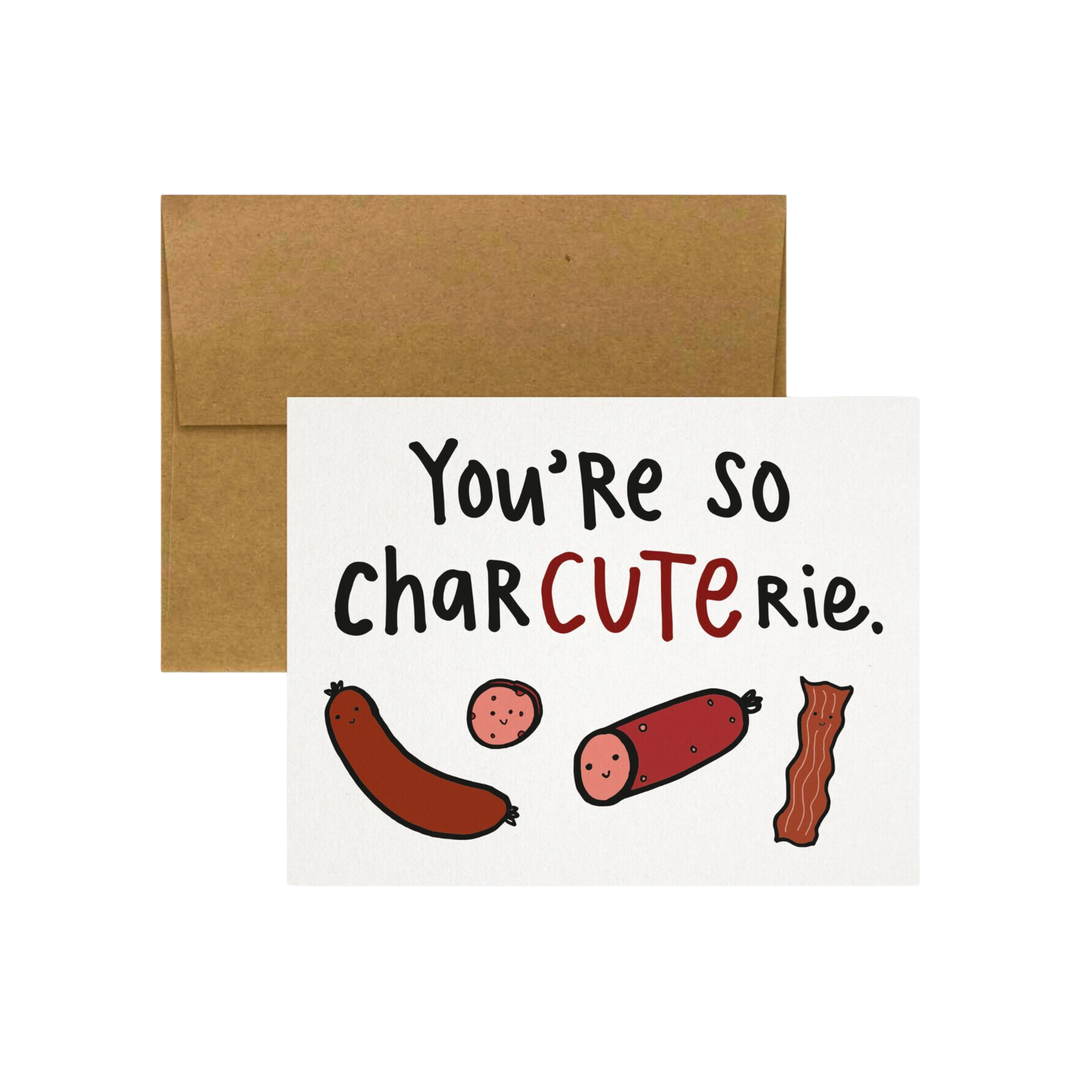 You're so charCUTErie Greeting Card