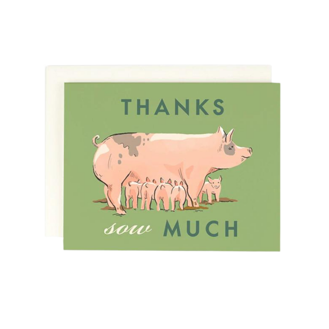Thanks Sow Much Card