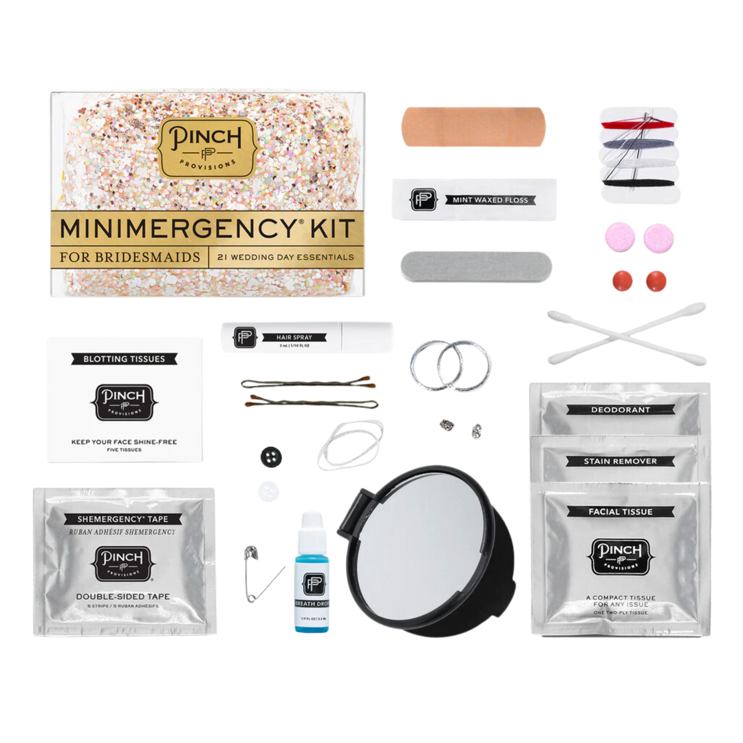 Minimergency Kit for Bridemaids