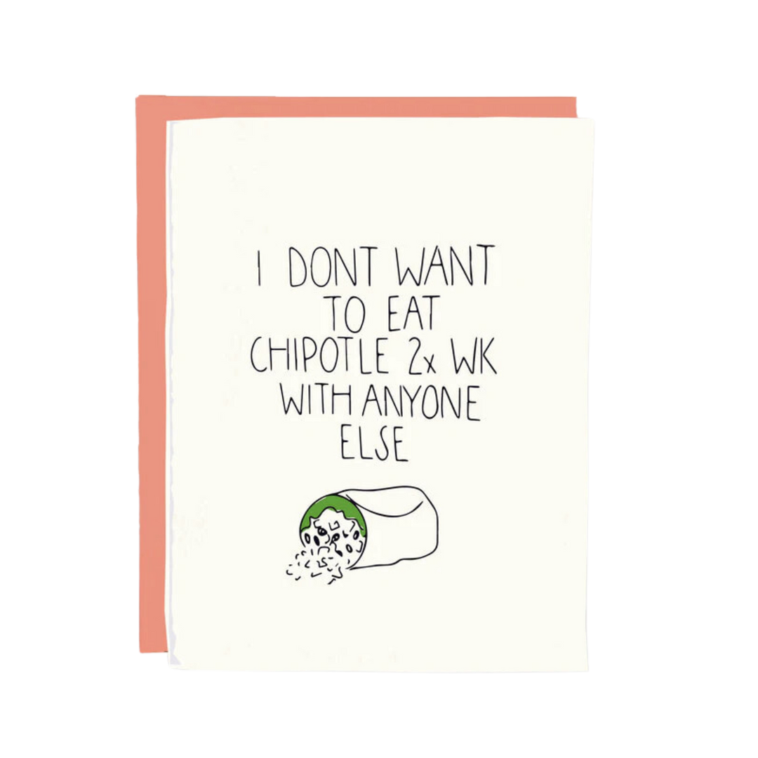 Chipotle Love Card