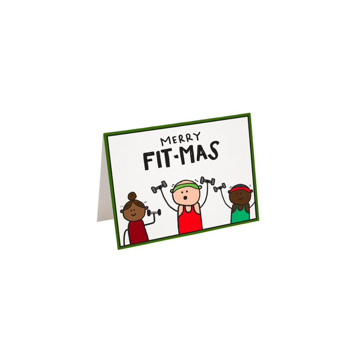 Merry Fit-mas Holiday Card