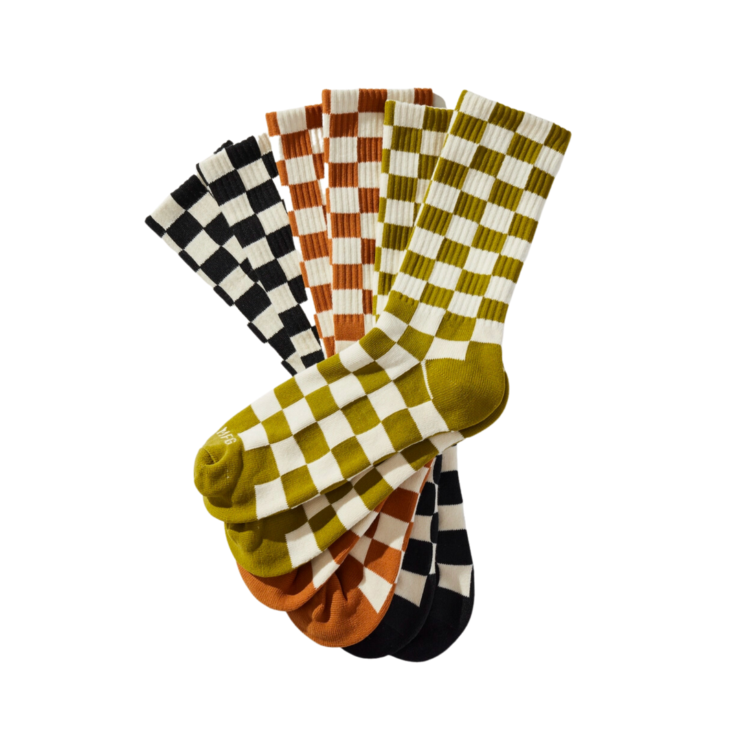 Checkerboard Socks