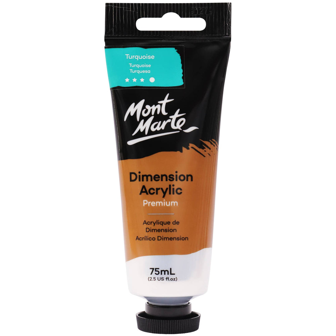 Dimension Acrylic Premium 75ml (2.5 US fl. oz.) Tube: Orange