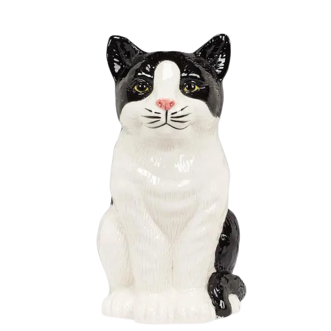 Cat Sitting Vase