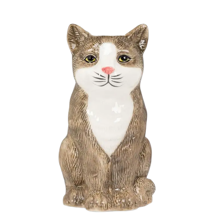 Cat Sitting Vase