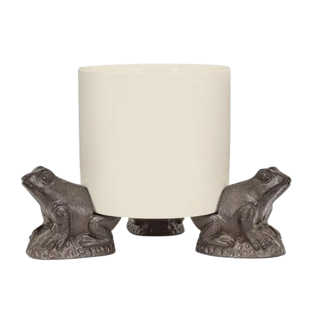 Set of 3 Frog Planter Stand