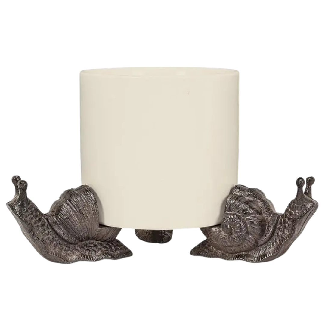 Set of 3 Snail Planter Stand