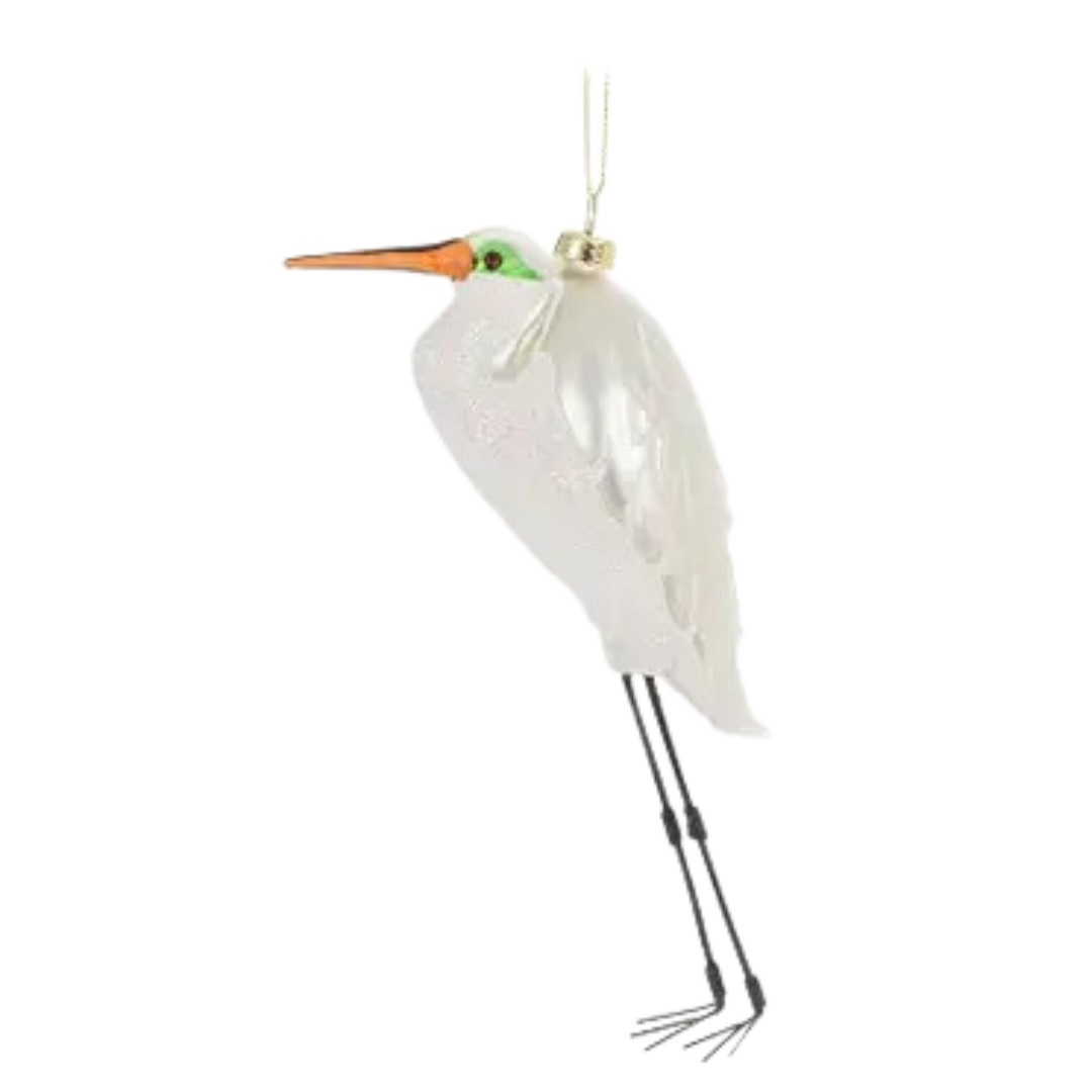 Great White Egret Ornament