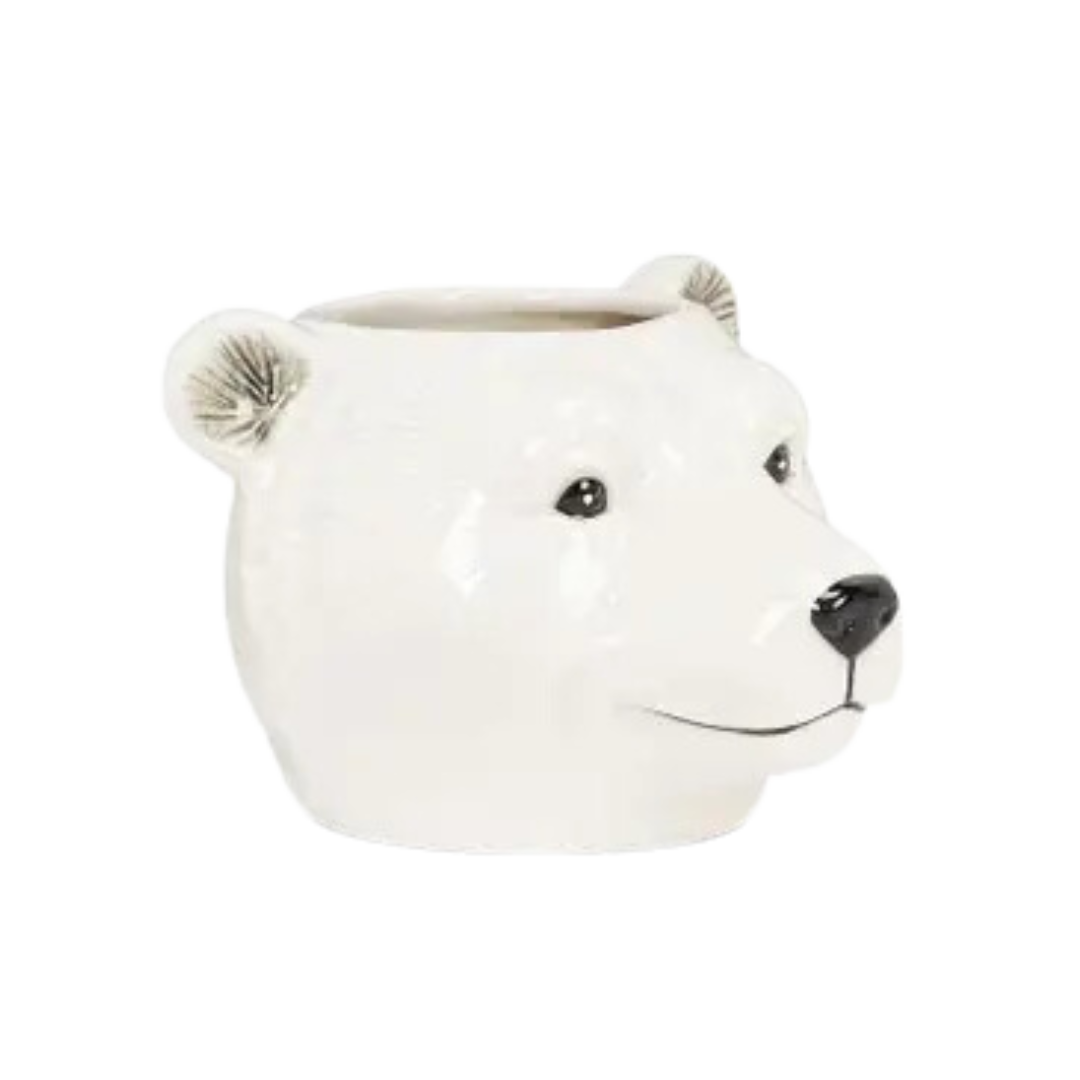 Medium Polar Bear Planter