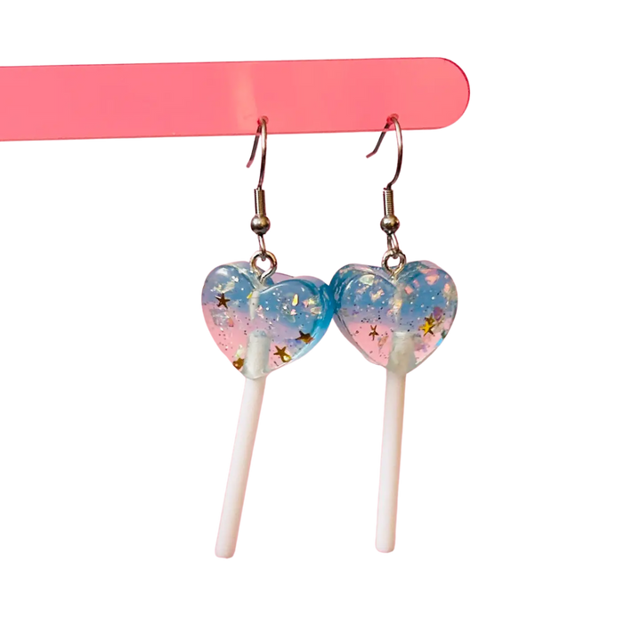 Sparkly Lollipop Earrings