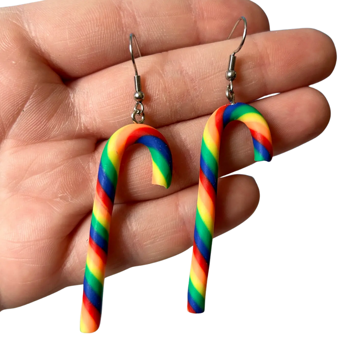 Candy Cane Earrings