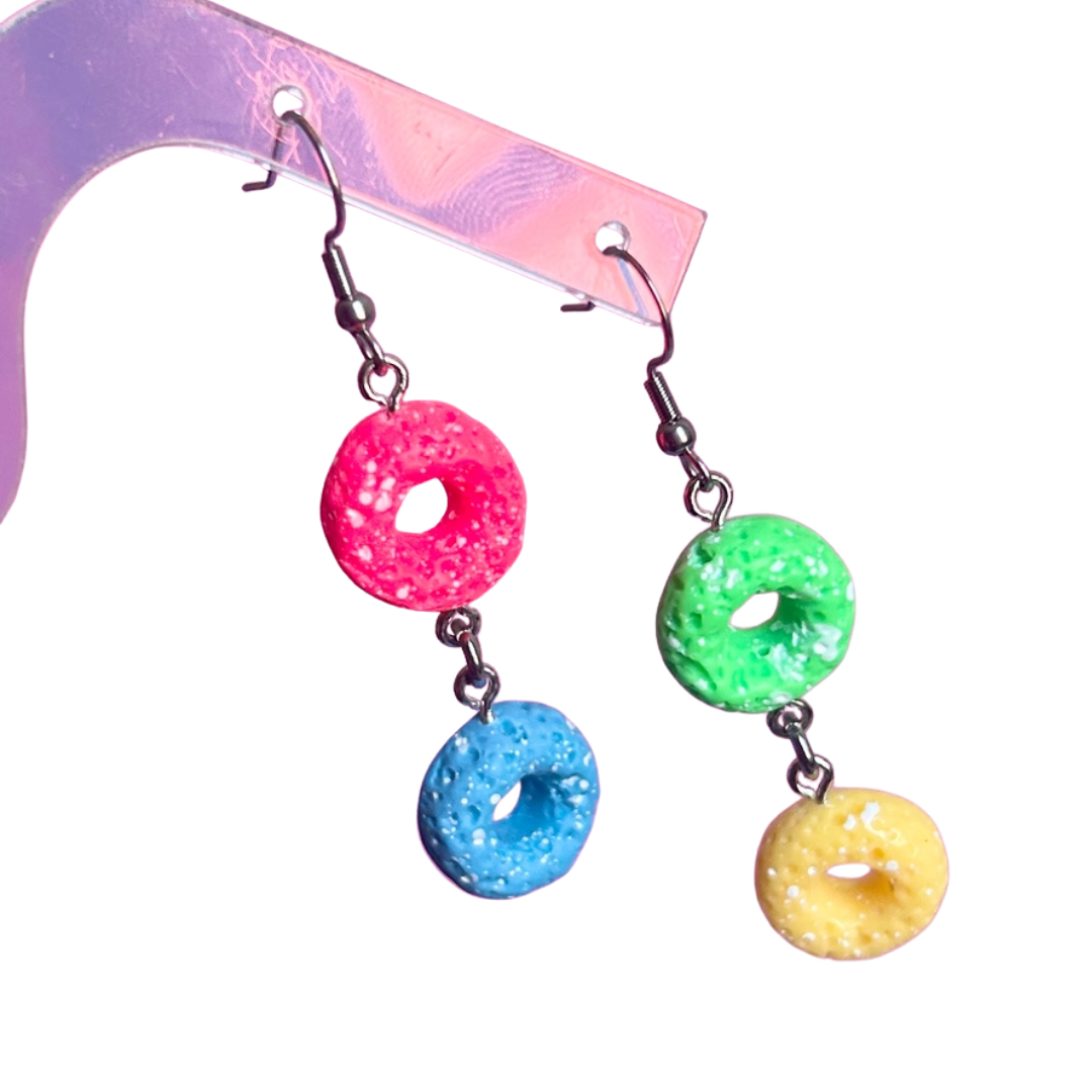 Fruity Cereal Earrings
