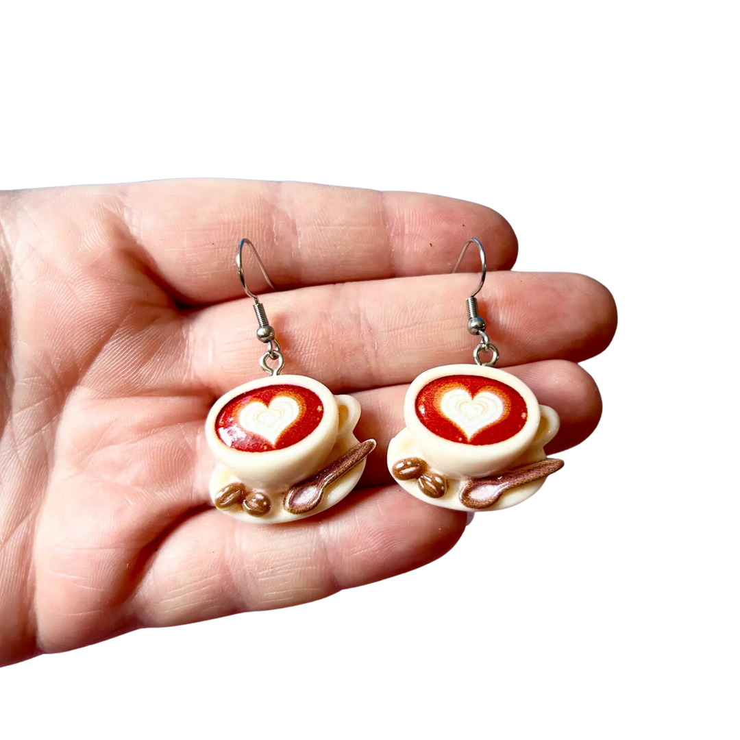 Coffee Earrings