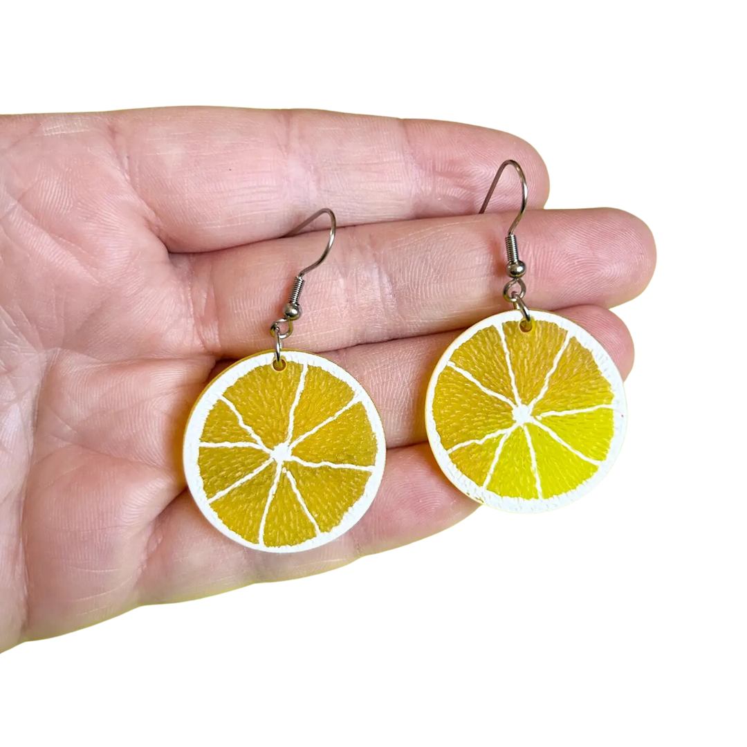 Lemon Earrings