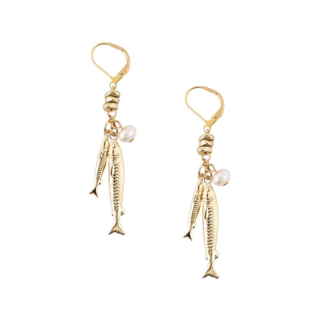 Sardine Pair Earrings