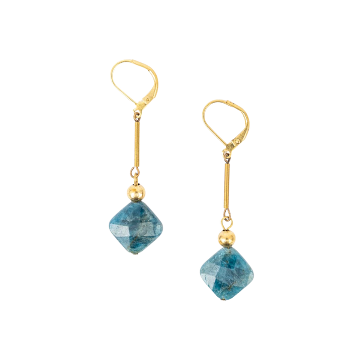 Stone Drop Earrings