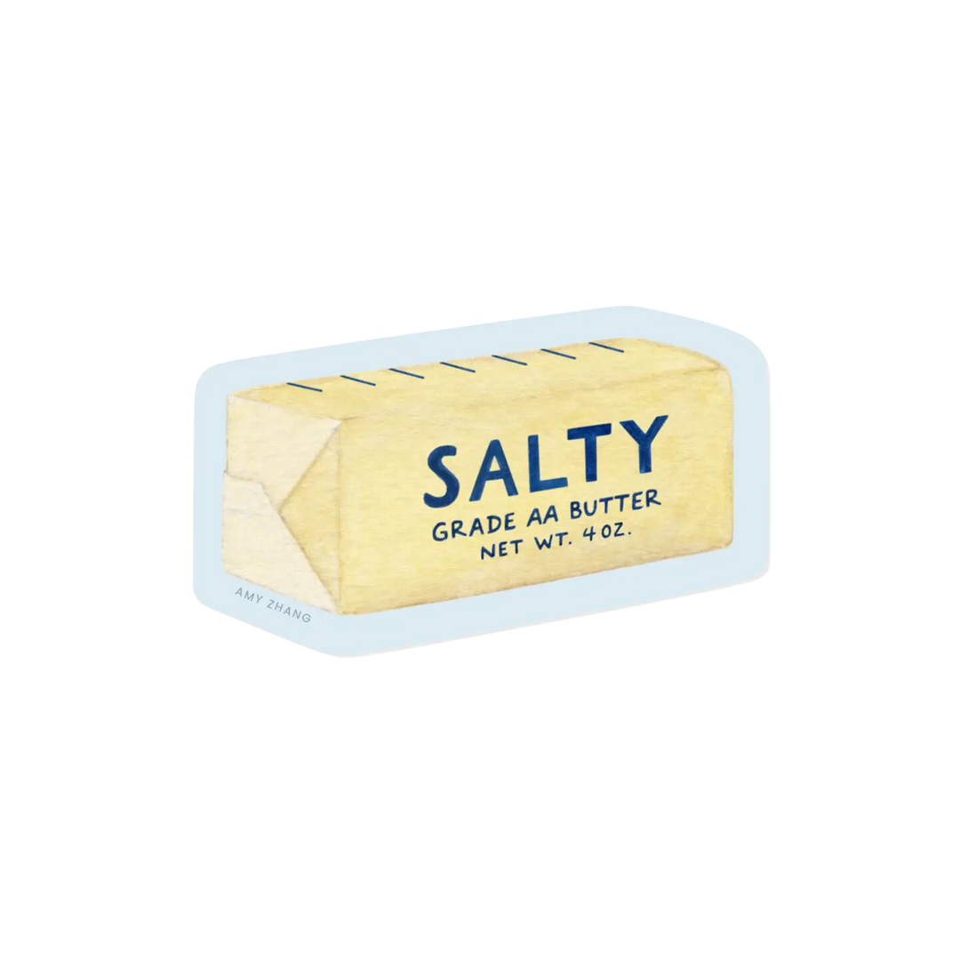 Salty Butter Sticker