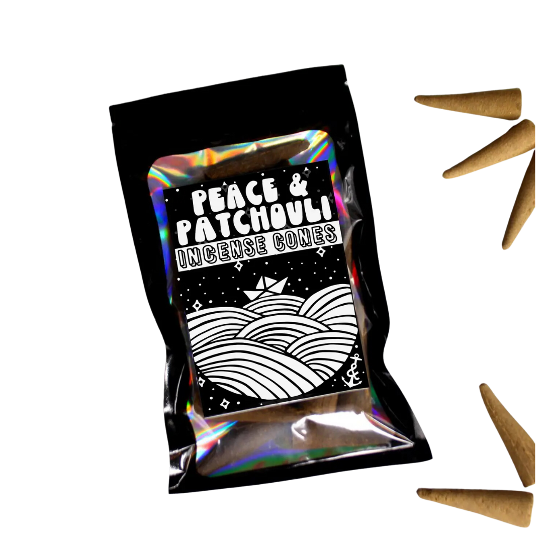 Peace & Patchouli Incense Cones