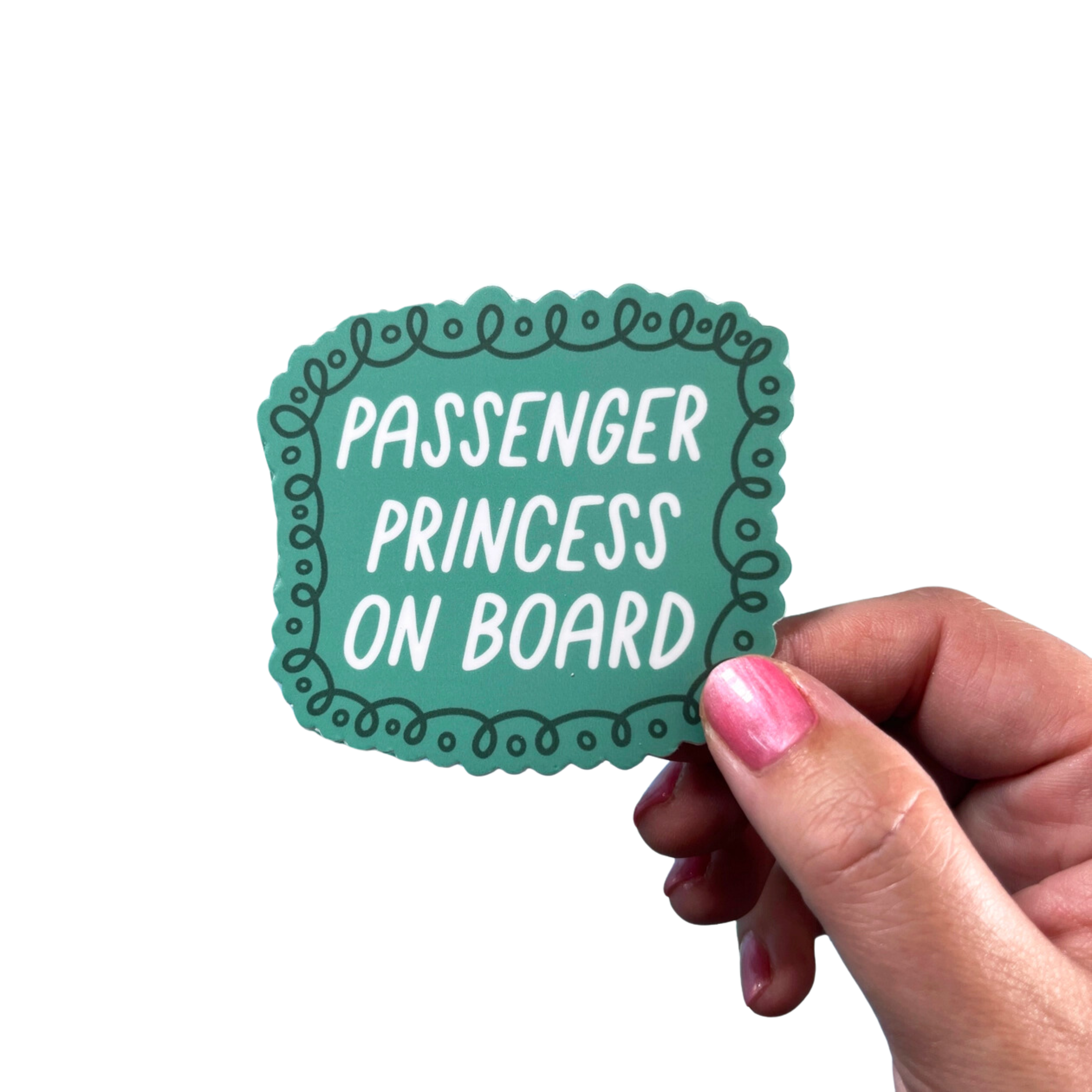 Passenger Princess Sticker – Golden Hour Gift Co