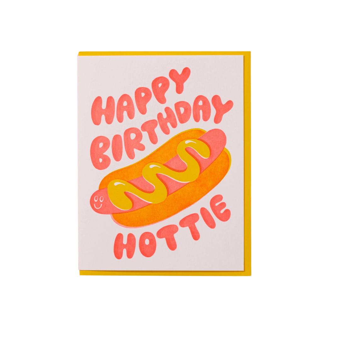 Happy Birthday Hottie Card