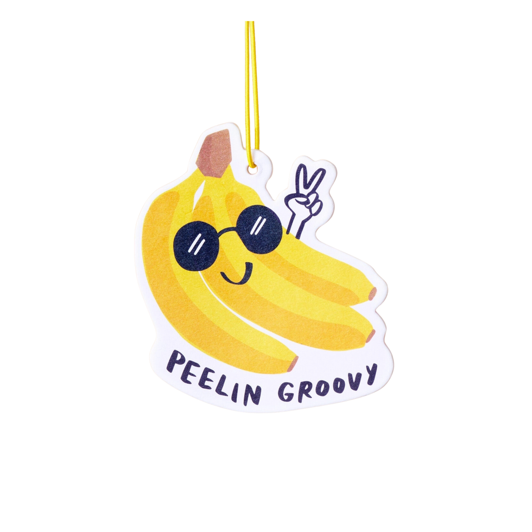 Peelin' Groovy Banana Air Freshener