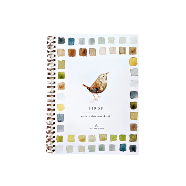 Birds Watercolor Workbook