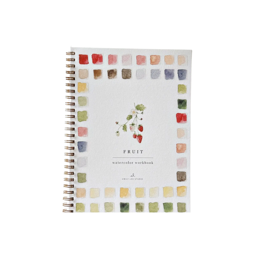 Fruit Watercolor Workbook