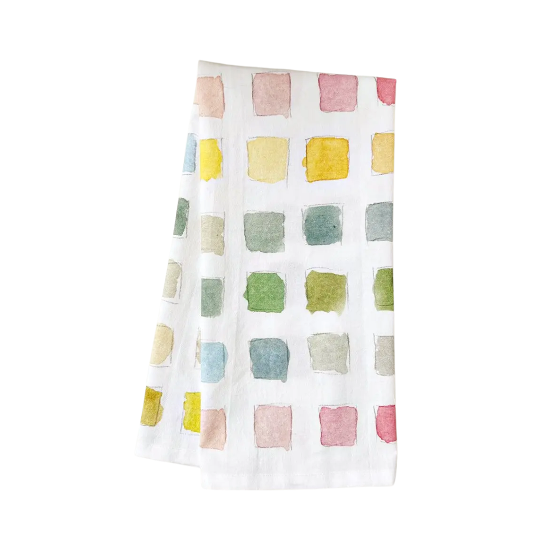 Paint Swatch Tea Towel