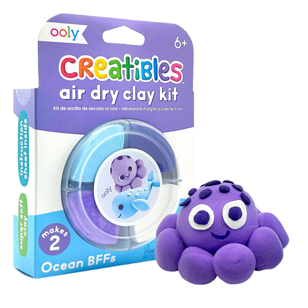 Creatibles: Air Dry Clay Bffs Kit - Ocean Pals