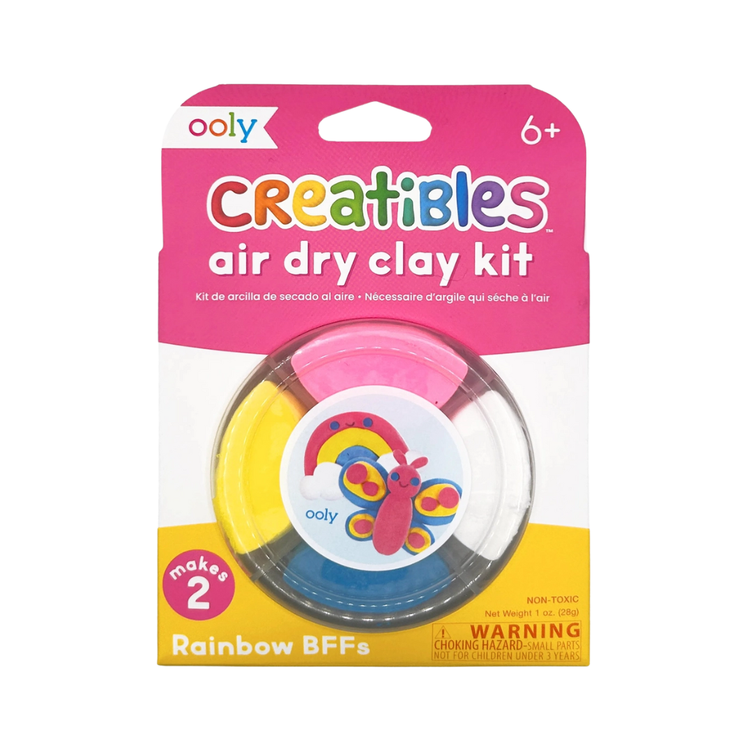 Creatibles: Air Dry Clay Bffs Kit - Rainbow Pals
