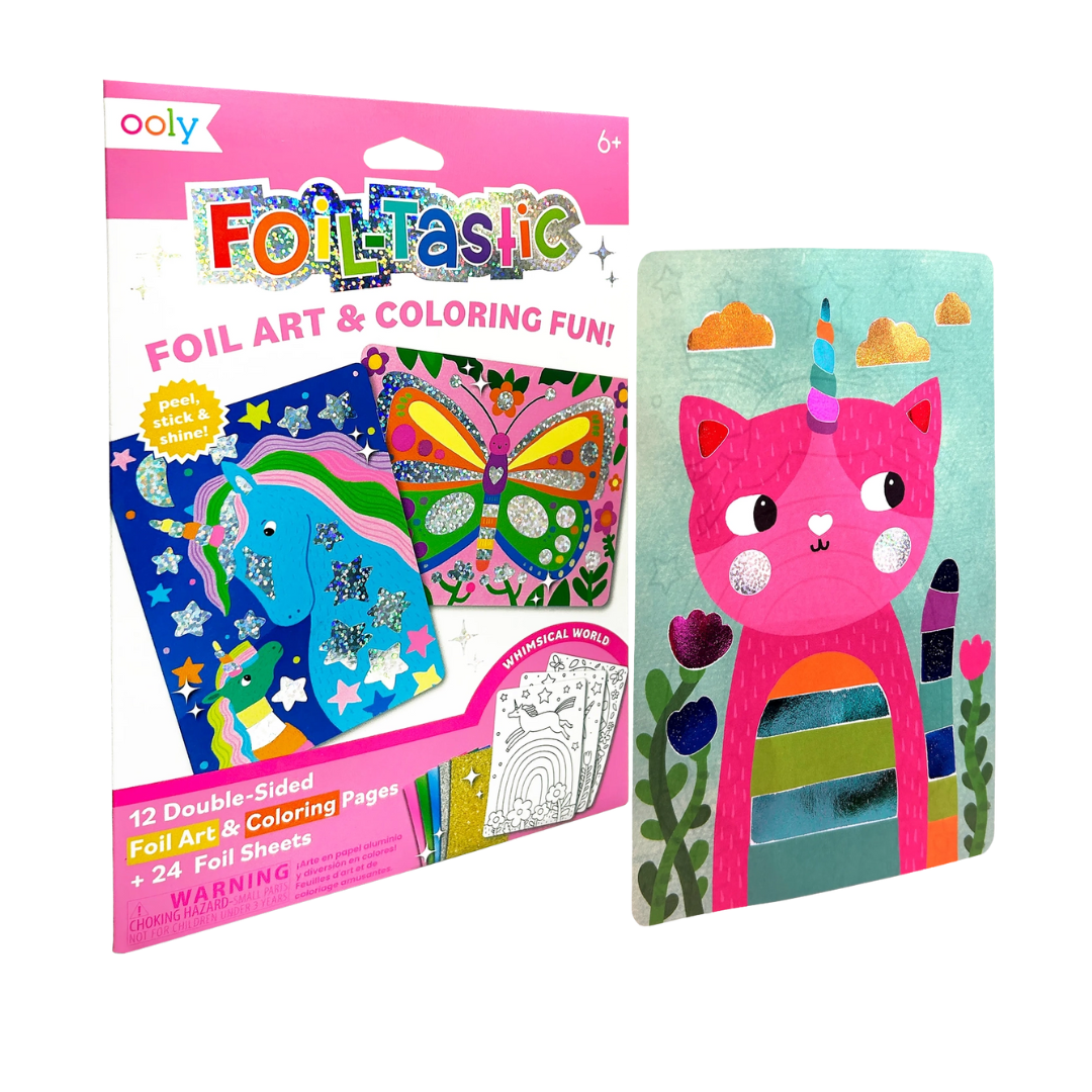 Foil-Tastic: Foil Art & Coloring Fun - Whimsical World