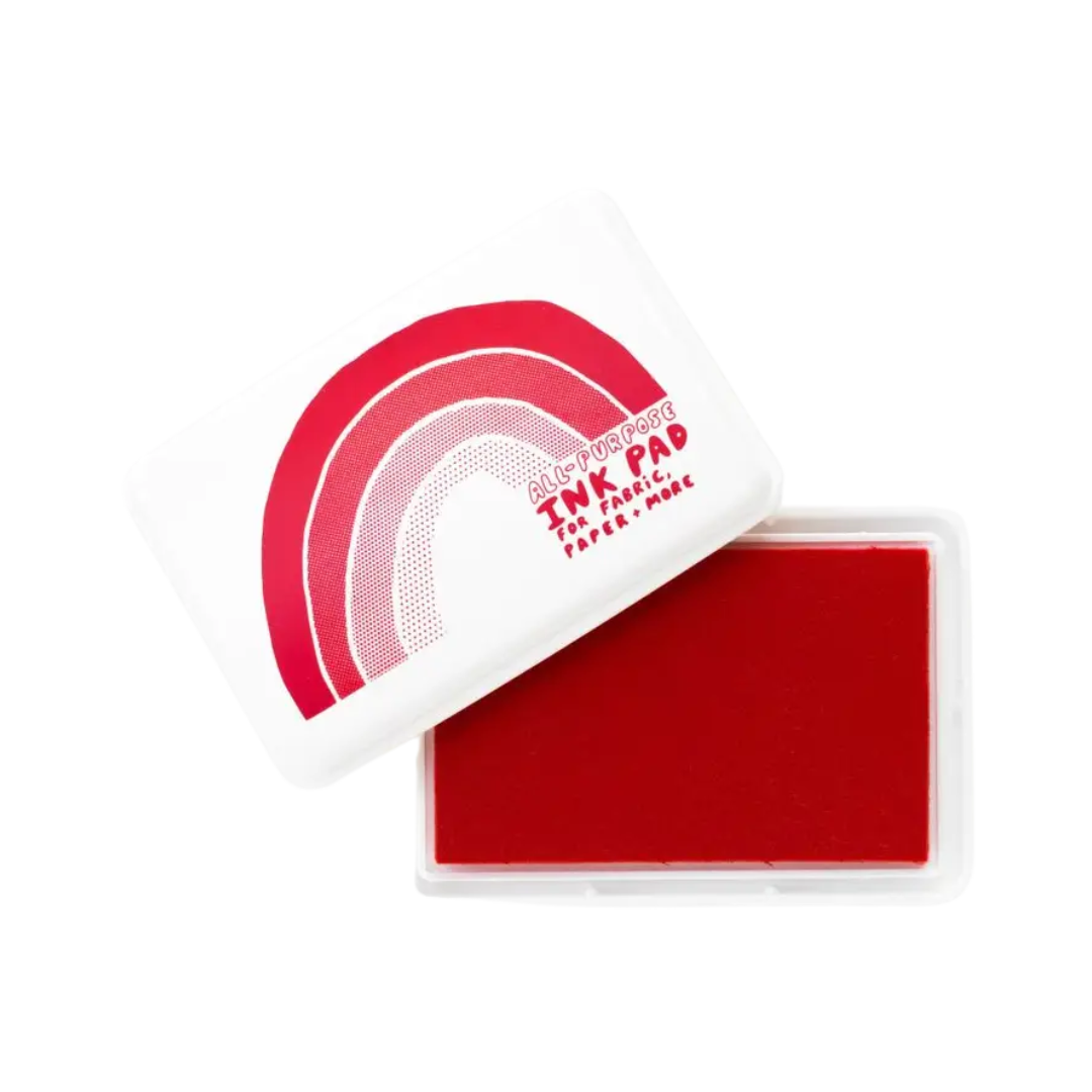 Red All Purpose Stamp Ink Pad