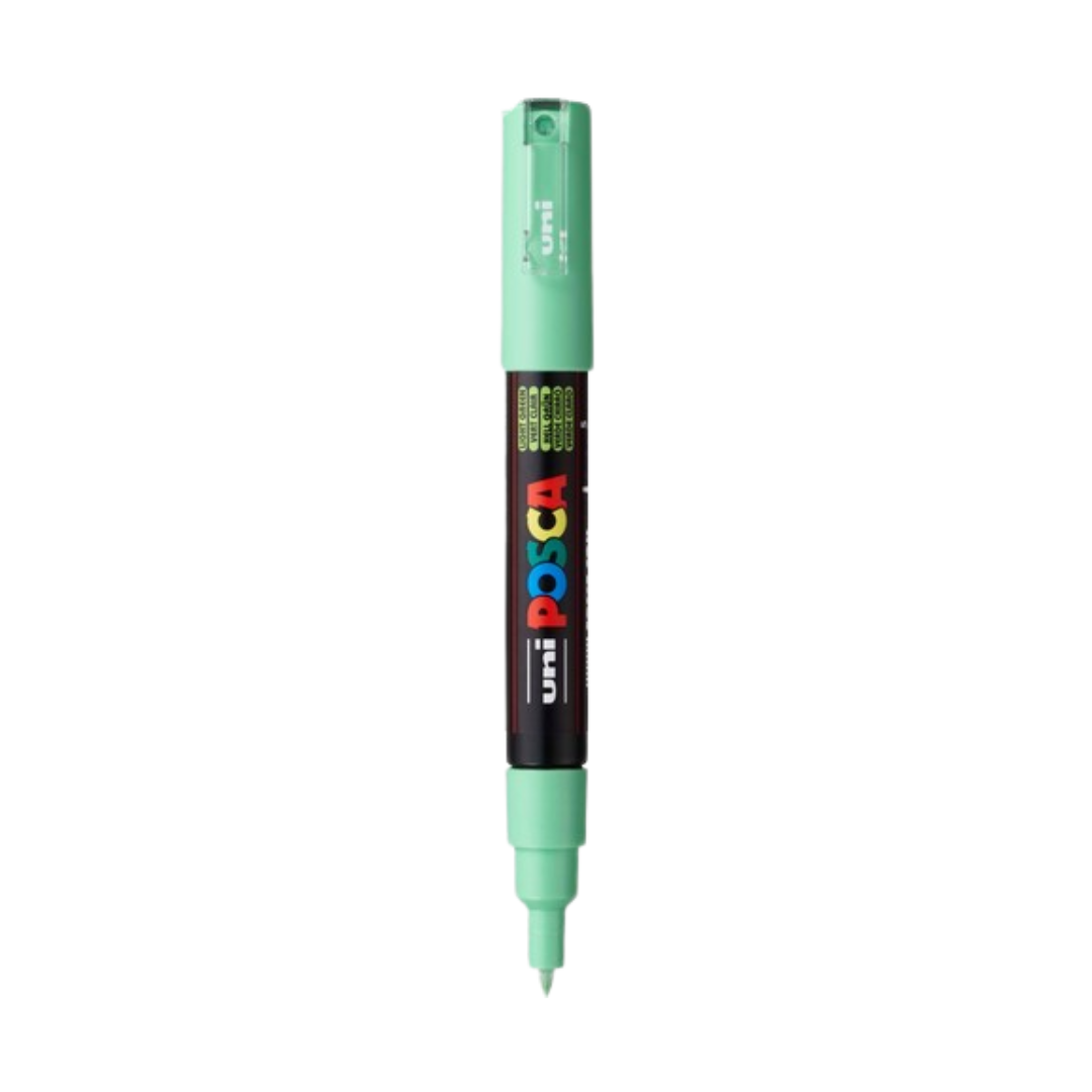 Posca PC-1M Acrylic Paint Marker – Extra-Fine Bullet Tip Light Green